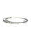 Bague 55 Demi-alliance en or blanc 18K et diamants 58 Facettes 2088