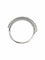 Bague 55 Demi-alliance en or blanc 18K et diamants 58 Facettes 2088