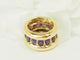 Bague 52 Bague cocktail vintage en or jaune 18 carats, améthystes et diamants 58 Facettes 30990
