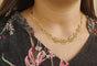 Collier Art Nouveau - Collier draperie en or jaune 18 carats 58 Facettes 33807
