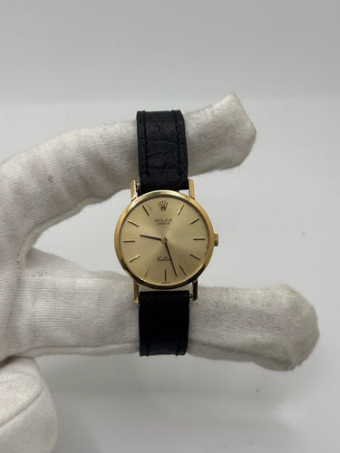 Montre Rolex Cellini - Montre femme en or jaune 58 Facettes 2031