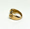 Bague 55 Bague Tank nœud papillon en or jaune et diamants 58 Facettes Tank 1