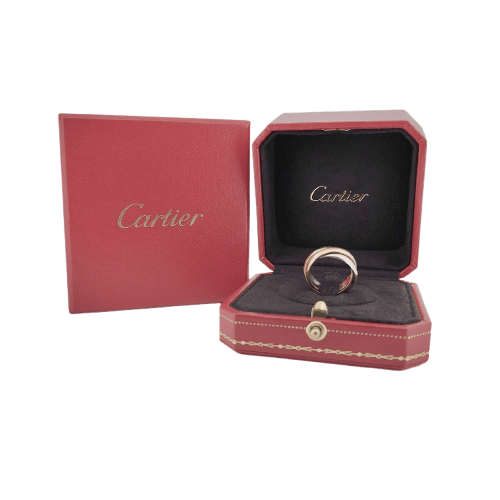 Bague 51 Cartier Trinity - Bague trois ors 58 Facettes 55555