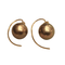 Boucles d'oreilles Boucles d'oreilles en or rose, perles et diamants 58 Facettes TA99