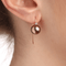 Boucles d'oreilles Boucles d'oreilles en or rose, perles et diamants 58 Facettes TA99