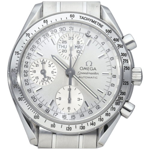 Montre Omega Speedmaster Day-Date - Montre automatique en acier 58 Facettes MT44273