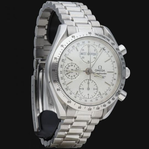 Montre Omega Speedmaster - Montre Day-Date Chronograph en acier 58 Facettes MT46375