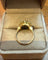Bague 52 Pompadour - Bague en or jaune, émeraude et diamants 58 Facettes asana