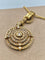 Collier Collier médaillon vintage années 1980 en or jaune et diamants 58 Facettes CV-078