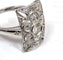 Bague 56 Bague en or blanc 18 kt et diamants 58 Facettes 169/26 D