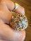 Bague 53 Bague cocktail en or jaune et diamants 58 Facettes afjgjp