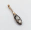 Pendentif Pendentif victorien en or 18k, argent et diamants taille rose 58 Facettes A07345