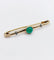 Broche Broche épingle à nourrice en or 18k, chrysoprase et diamants 58 Facettes A07528
