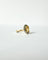 Bague 54 Bague marguerite en or jaune et gris, saphir jaune et diamants 58 Facettes