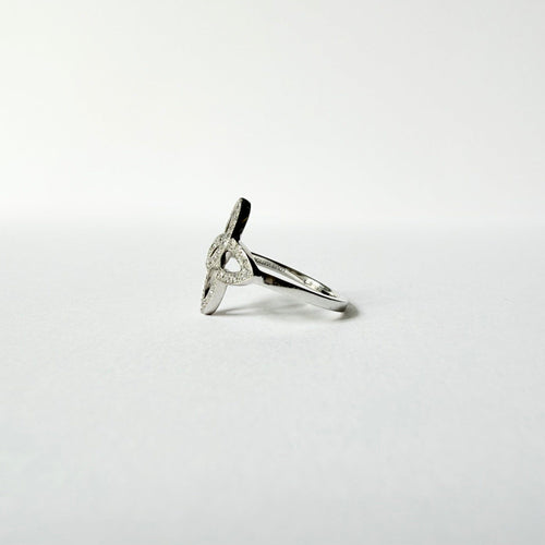 Bague 52 Louis Vuitton Blossom - Bague en or gris et diamants 58 Facettes
