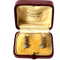 Boucles d'oreilles Années 1920 - Dormeuses en or gris et diamants 58 Facettes