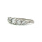 Bague 54 Bague vintage en platine et diamants taille ancienne 58 Facettes