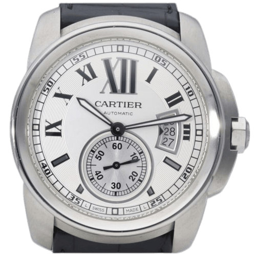 Montre Cartier Calibre - Montre automatique en acier 58 Facettes MT47206