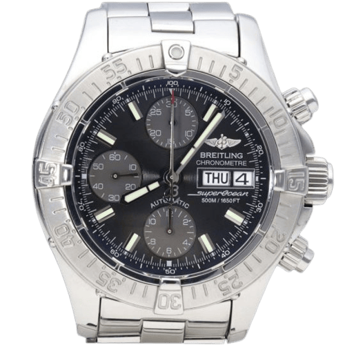 Montre Breitling Superocean - Montre en acier 58 Facettes MT47240