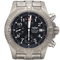 Montre Breitling Super Avenger - Montre chronographe en acier et titane 58 Facettes MT47259