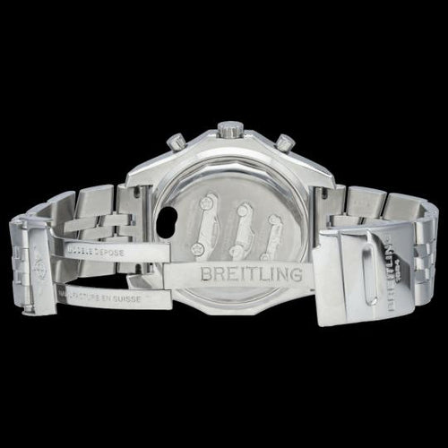 Montre Breitling Bentley Motors T - Montre chronographe GMT en acier 58 Facettes MT47249