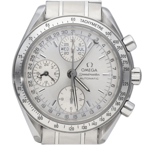 Montre Omega Speedmaster - Montre Day-Date Chronograph en acier 58 Facettes MT47301