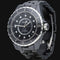Montre Chanel J-12 - Montre 38 mm en céramique et diamants 58 Facettes MT45941