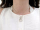 Collier Hermès Amulette Cœur - Collier en argent massif et diamant 58 Facettes 275840