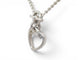 Collier Hermès Amulette Cœur - Collier en argent massif et diamant 58 Facettes 275840