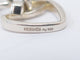 Collier Hermès Amulette Cœur - Collier en argent massif et diamant 58 Facettes 275840