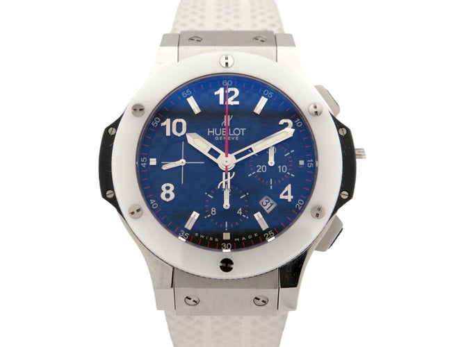 Montre Hublot Big Bang - Montre chronographe en acier et céramique 58 Facettes 275470