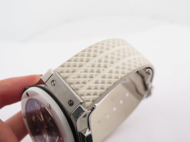 Montre Hublot Big Bang - Montre chronographe en acier et céramique 58 Facettes 275470