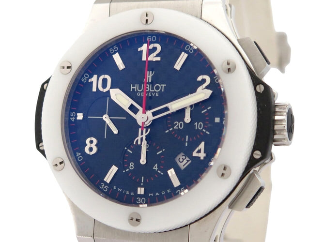 Montre Hublot Big Bang - Montre chronographe en acier et céramique 58 Facettes 275470