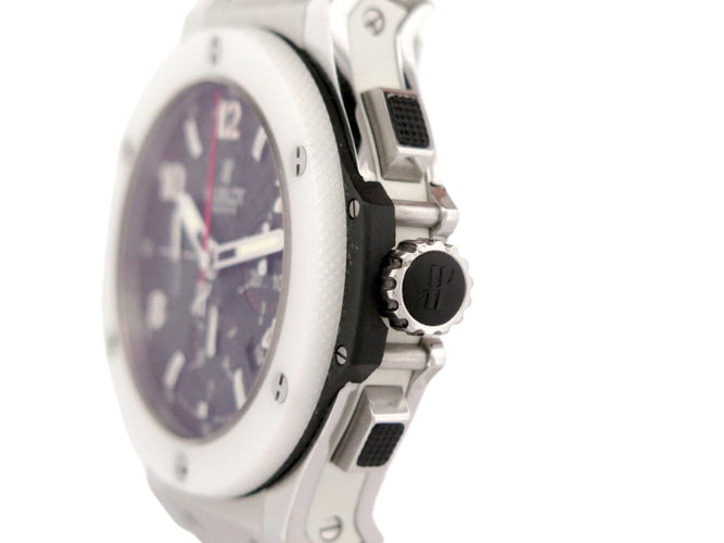 Montre Hublot Big Bang - Montre chronographe en acier et céramique 58 Facettes 275470