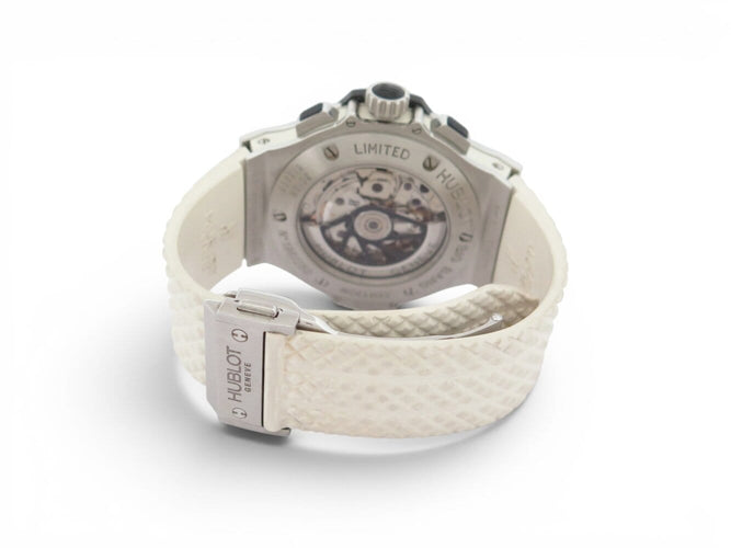 Montre Hublot Big Bang - Montre chronographe en acier et céramique 58 Facettes 275470