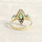 Bague 53 Bague en or jaune, émeraudes et diamants 58 Facettes OC-61300097