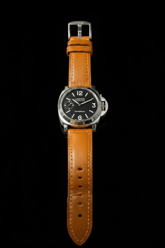 Montre Panerai Luminor Marina - Montre PAM00001 en acier avec certificat COSC 58 Facettes