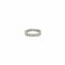 Bague 49 Alliance tour complet en or blanc et diamants 58 Facettes Z15B51633