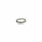Bague 49 Alliance tour complet en or blanc et diamants 58 Facettes Z15B51633
