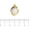 Pendentif Stella - Pendentif Madonna en or jaune et or blanc 58 Facettes 42069