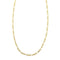 Collier Collier maille Figaro en or jaune 58 Facettes 36715