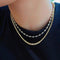 Collier Disco - Collier tennis gradué en or 18K et diamants 58 Facettes GPD1038YG