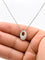Collier pendentif en or blanc 18 carats et diamants 58 Facettes 90960-ac13017