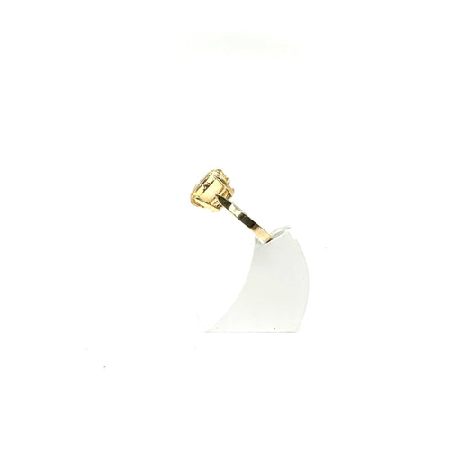Bague 56 Bague en or jaune et citrine 58 Facettes Z1351850