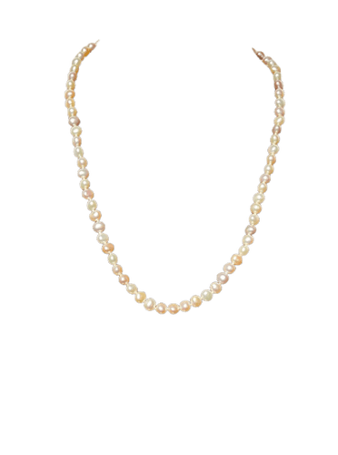 Collier 77 perles de culture avec fermoir en or 750
