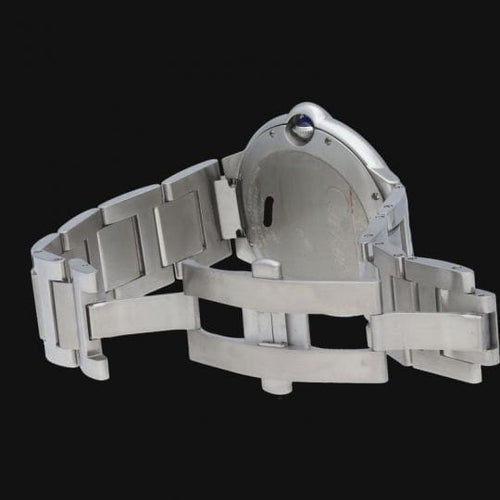 Montre Cartier Ballon Bleu - Montre 42 mm automatique en acier 58 Facettes MT45650