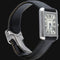 Montre Cartier Tank Solo - Montre femme en acier et cuir 58 Facettes MT47215