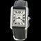 Montre Cartier Tank Must - Montre quartz bracelet cuir noir 58 Facettes MT47217