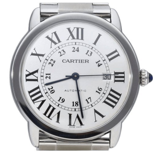 Montre Cartier Ronde Solo - Montre automatique 42 mm 58 Facettes MT47203