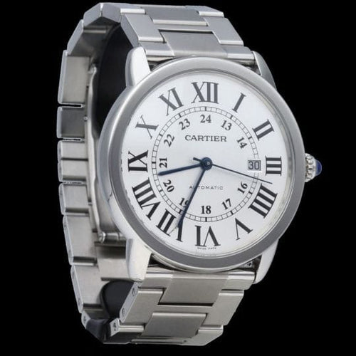Montre Cartier Ronde Solo - Montre en acier 58 Facettes MT47203